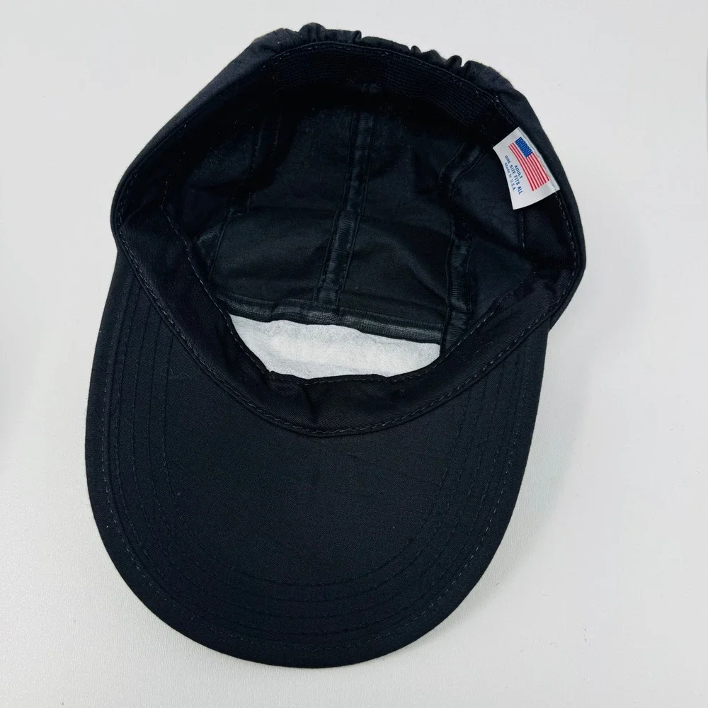 Vintage‎ Benson & Hedges Blues 5 Panel Hat Black USA Made Tobacco Promo Cap OSFA